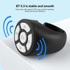 Finger Remote Control Scrolling Ring Tiktoks Remote Mobile Phone Video Remote Control Selfie Stick Camera Bluetoothcompatible 5