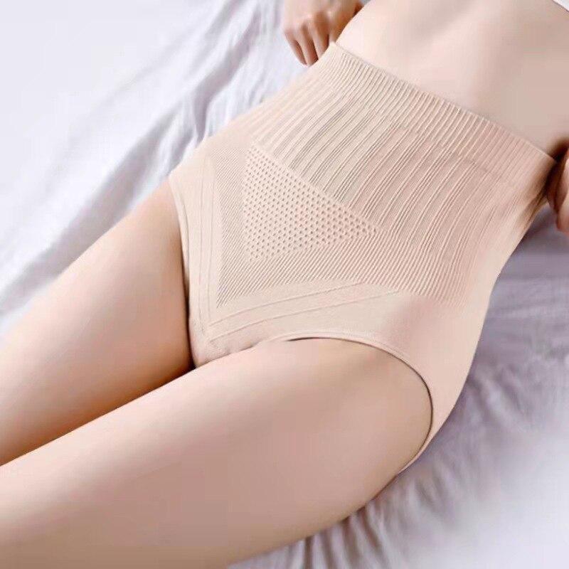 Flarixa Трусики больших размеров с высокой талией и животом, бесшовное женское нижнее белье, утягивающие бедра, моделирующие брюки, хлопковые трусы, стринги