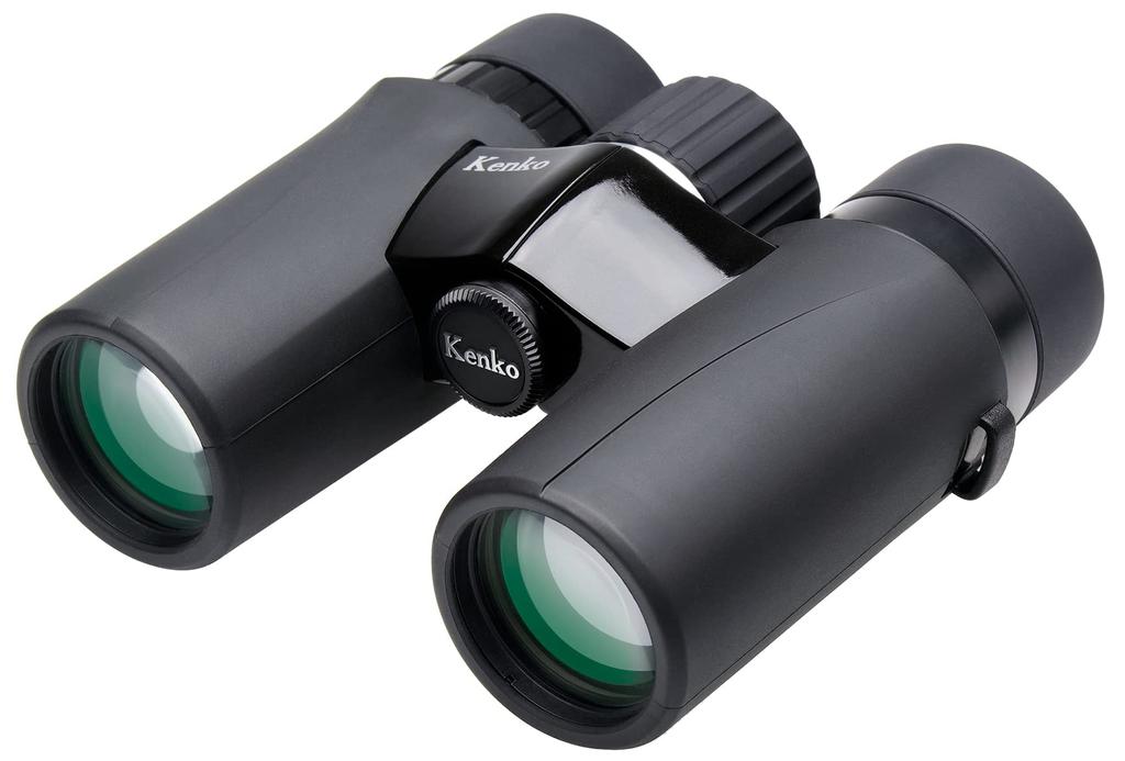 Kenko Binoculars Ultraview EX Compact 8x32 8x Magnification Objective Lens Diameter 32mm 375g Lightweight Body Full Spec Prism System Wide Field of