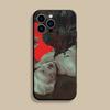Чехол для телефона S-Summer Hikaru D-Died для iPhone 17,16,15,14,13,12,Pro,Max,Plus,E,SE4,Air,Mini Черный Мягкий Чехол
