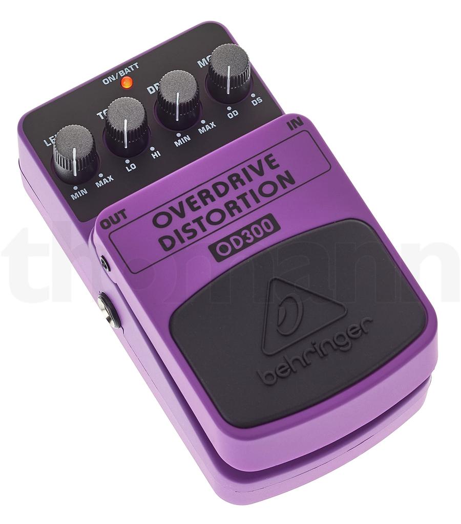 Behringer Behringer Guitar Effect Pedal OD300 Overdrive/Distortion OVERDRIVE/DISTORTION