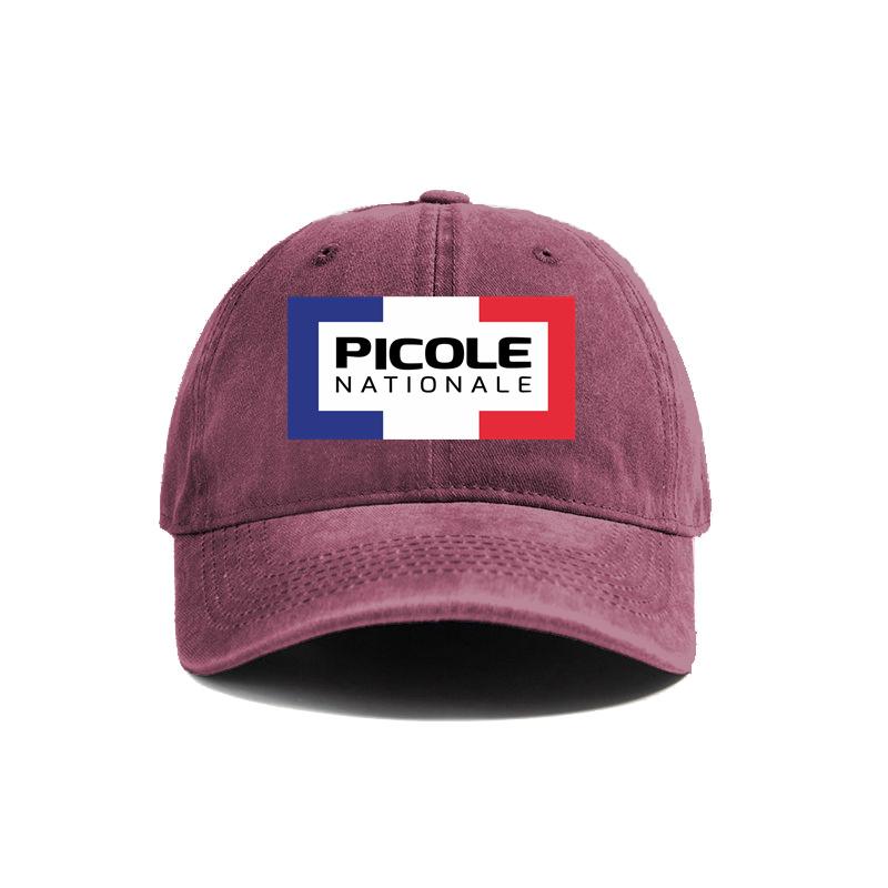 Distresseded Vintage Distressed Cap Picole Nationale New Brand Latest Fresh Hats Cap Men Retro Outdoor Summer Adjustable Picole Baseball Caps Hat