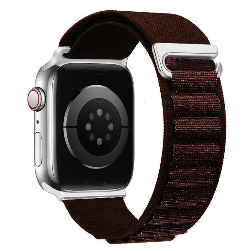 Альпийская петля Ремешок Для apple watch Ultra 2 ремешок 49мм 44мм 40мм 45мм 41мм 46мм 45 мм браслет correa iWatch series 9 8 7 6 3 se 10