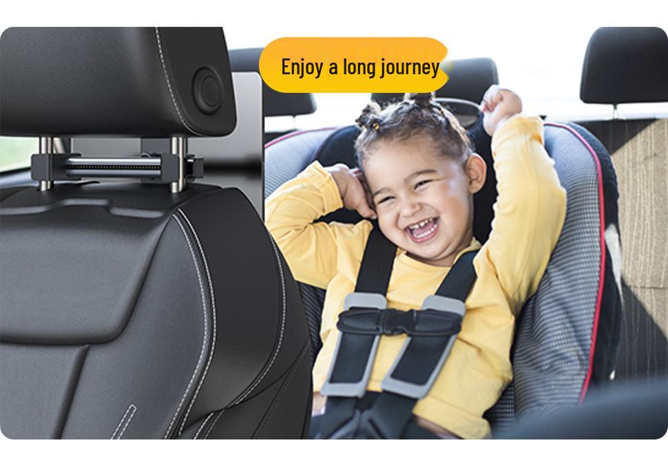 2023 Car Mount: Rear Seat Headrest Holder for Phones & Tablets