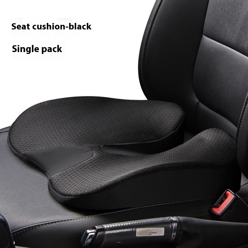 Memory Foam Seat Cushion Waist Back Support Pillow Set Orthopedic Ergonomic Coccyx Relief Hip Lumbar Pad for Office Chair Car