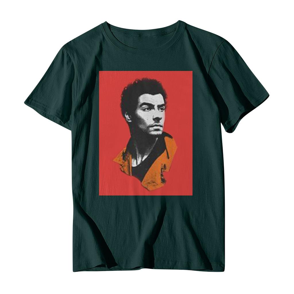 Повседневная модная спортивная футболка с круглым вырезом и принтом унисекс с коротким рукавом