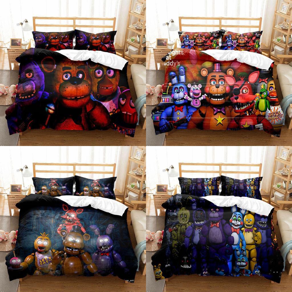 Серия "Игрушечный мишка" Трансграничный трехпредметный набор Пододеяльник Флисовый четырехпредметный набор Зарубежный двухпредметный набор