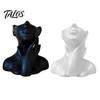 Talos 3D-печатная скульптура лица, подставка для ручек, эстетичная настольная организация, вместительная чашка-держатель для кистей для макияжа на стол, водонепроницаемое хранилище для портретов
