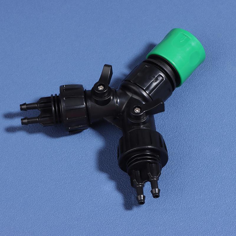 4-ходовой разветвитель для капельного орошения, адаптер для садового шланга 1/4'', комплект автоматической системы полива, теплица для бонсай-растений