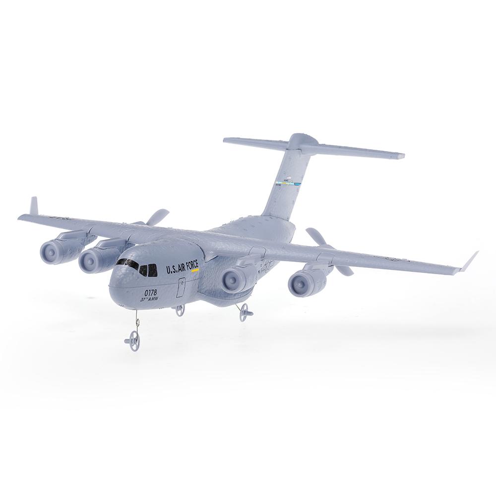 C-17 RC самолет 373 мм размах крыльев 2.4GHz 2CH транспортный самолет EPP с гироскопом RTF RC с фиксированным крылом