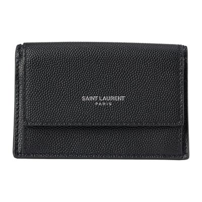 SAINT LAURENT Чехол для карт Saint Laurent 552996 BTY7 N 1000 Classic Black [Товар]
