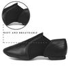 Genuine Leather Jazz Dance Shoes For Women Girls Professional Ballet Shoes