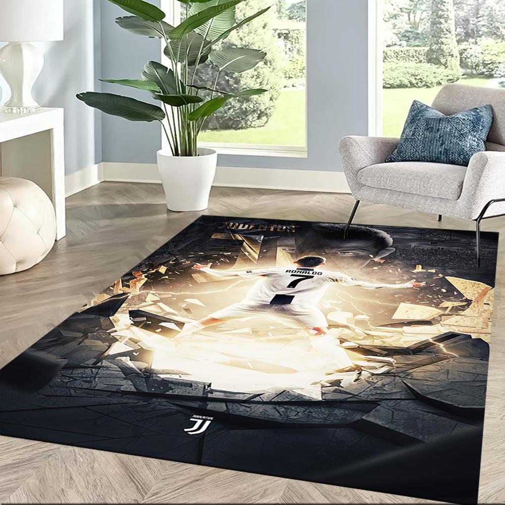 Cristiano Ronaldo Area Rug Perfect For Bedrooms Playrooms Foyer Kitchen Antislip Rug Anime Office Decor Birthdaychristmas Gift