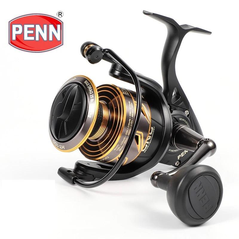 PENN BATTLE IV All-Metal Corrosion-Resistant Saltwater Spinning Reel for Boat Fishing and Surf Fishing
