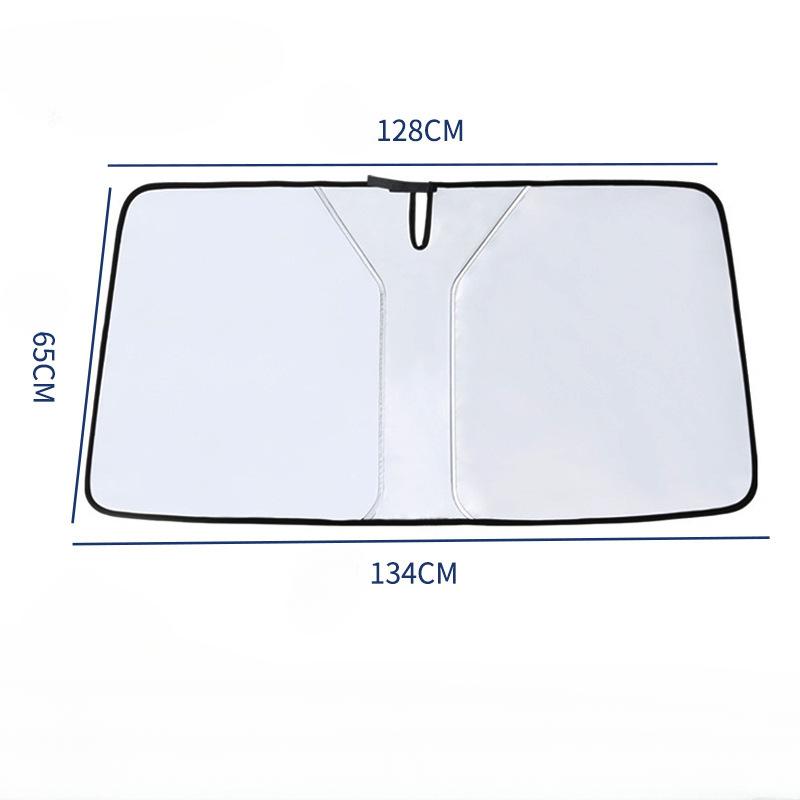 Автомобильные шторы для лета, охлаждающий УФ-светоотражающий автомобильный козырек от солнца на лобовом стекле, защита от солнца на переднем окне