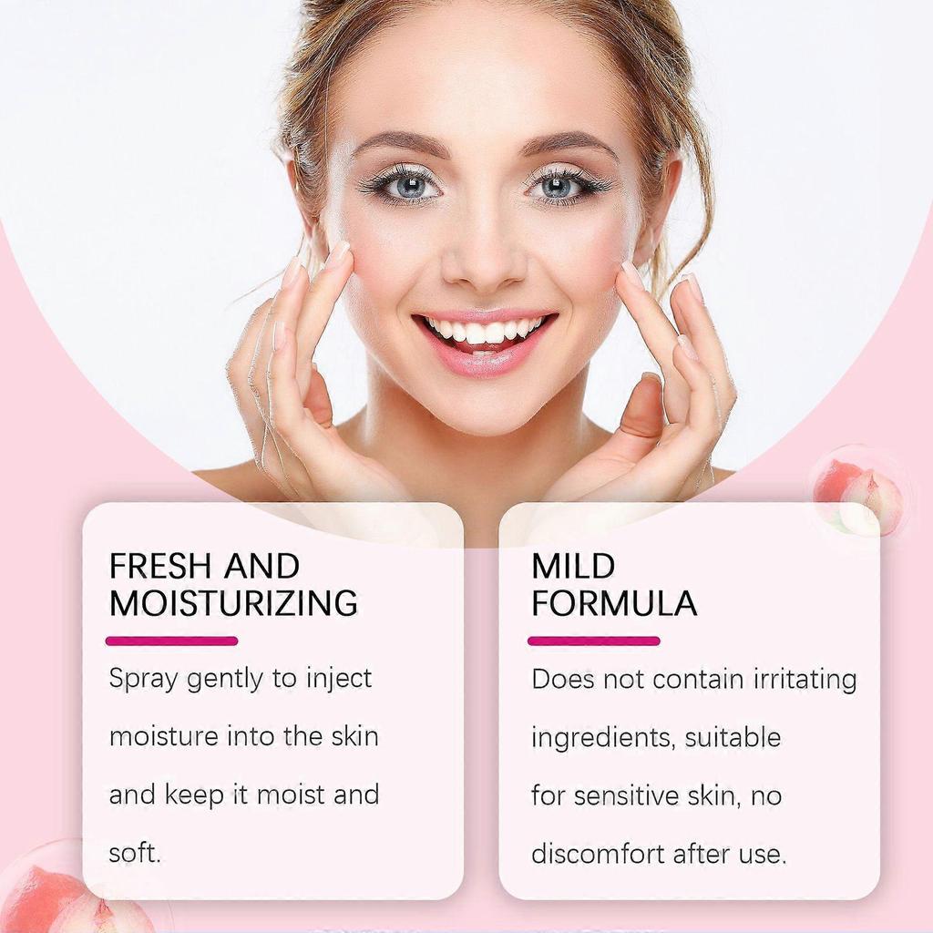 Ouhoe Lactic Acid Facial Spray - Gentle, Moisturizing, Refreshing, Brightens Skin Tone, Nourishing Facial Hydration Spray