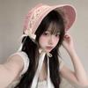 Pastorale Style Victorian Headpiece Ruffle Lace Hat Lolita Bonnet Cap  Cosplay Accessory