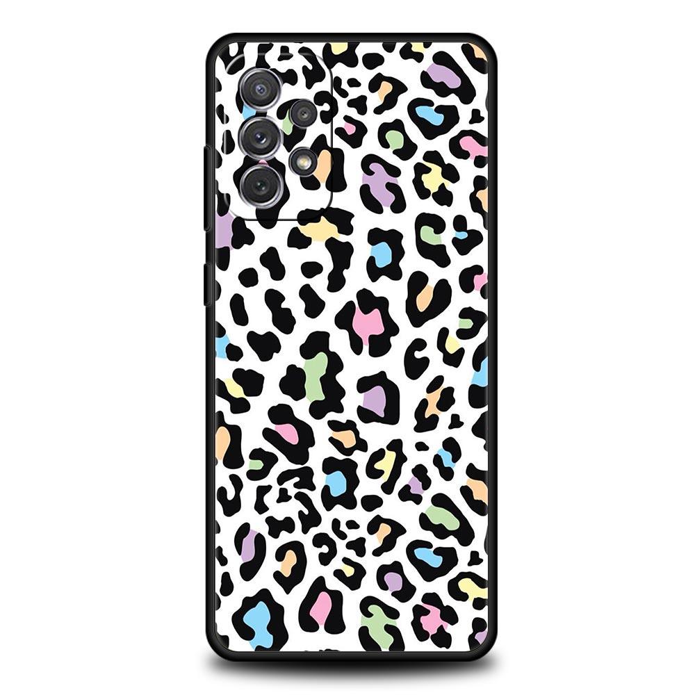 Чехол для телефона Samsung Galaxy A15 A13 A51 A71 A41 A31 A21S A03S A05 A35 A55 A23 A25 A33 A53 A73 5G Чехол Леопардовый принт Гепардовый принт