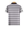 [Acetate Silk&Mulberry Silk] Light Luxury Business Silk Smooth Breathable Easy to Care Short Sleeve Polo Shirt for Men