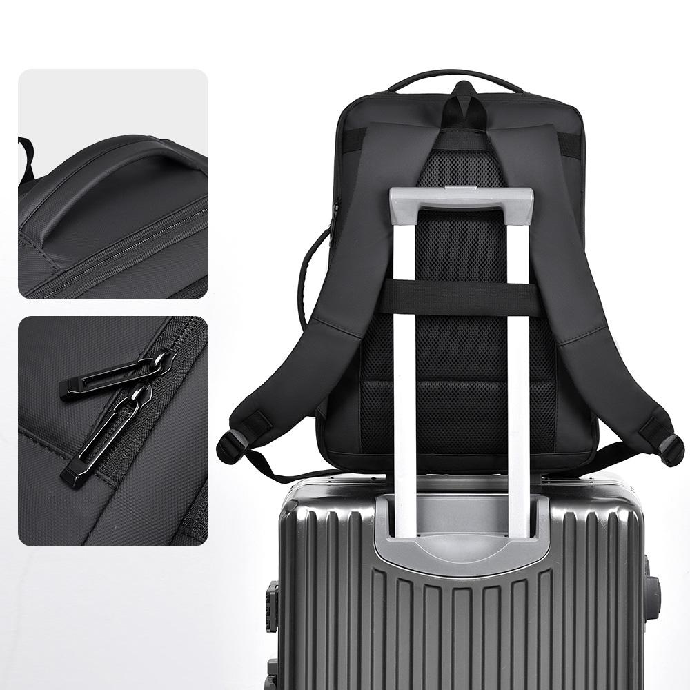 New High-capacity Expandable Travel Backpack For Both Men And Women, Simple Commuting Backpack, Computer Bag, Business Backpack