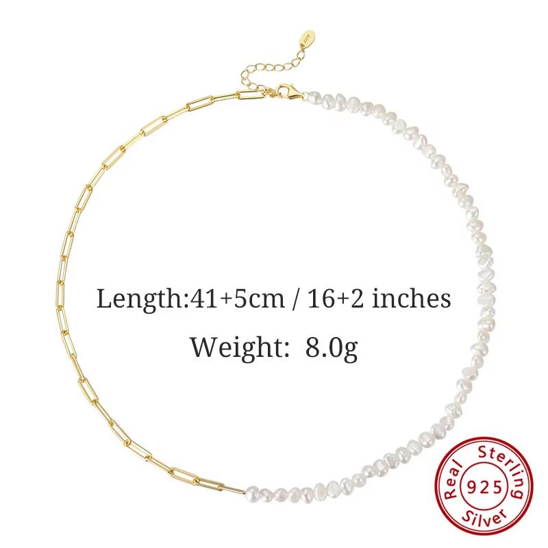 ORSA JEWELS Колье-чокер на цепочке с полужемчугом Зажимная цепочка Набор украшений для женщин и девушек для танцевальной вечеринки Свидания Свадьбы Отпуска GPN13