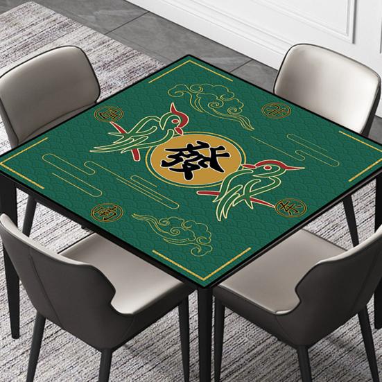 Коврик для стола для маджонга Складной Противоскользящий Коврик для маджонга Шумопоглощающее Покрытие для стола