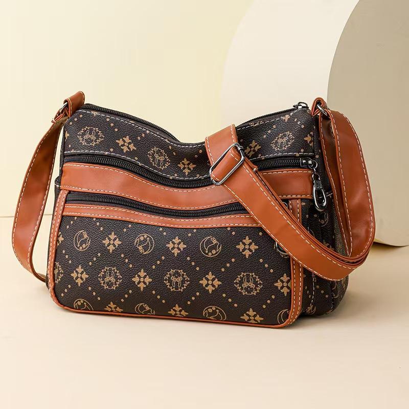 Женская модель женская сумка через плечо большой емкости модная для путешествий для женщин среднего и пожилого возраста