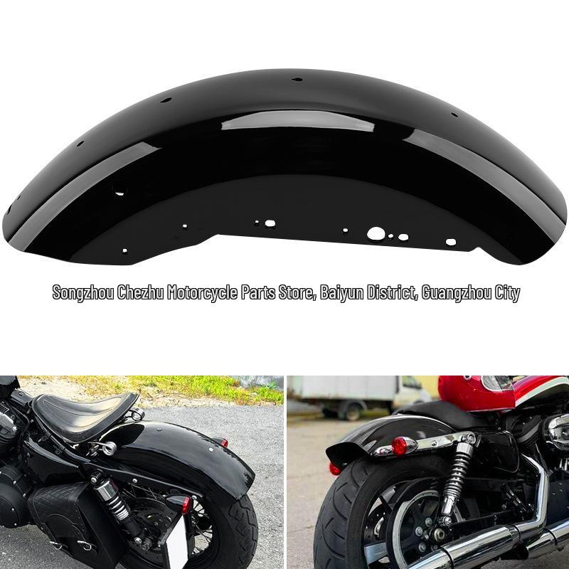 Заднее крыло-грязезащитник Harley Sportster 883/1200 ABS Черное (Модель 2004-2024)