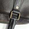 [Pre-Owned] Dark Brown Leather Shoulder Bag - Good #10MH4SB
