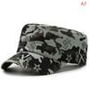 Camouflage Baseball Cap Hat Men Women Tactical Flat Cap Hat Outdoor Sports