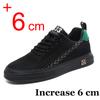 Мужские кроссовки, увеличивающие рост, сетчатая дышащая обувь на 6 см, увеличивающая рост, для мужчин, скрытые каблуки, размер 45 46, повседневная спортивная обувь
