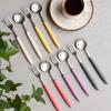 (Стелла) Сатиновая чайная ложка, чайная вилка - 5 цветов