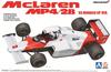 Aoshima Bunka Kyozai BEEMAX Series McLaren 1985 Monaco Grand Prix Технические характеристики Пластиковая модель 1/20 № 9 MP4/2B