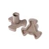 2Pcs 17mm Microwave Oven Turntable Roller Guide Support Coupler Tray Shaft