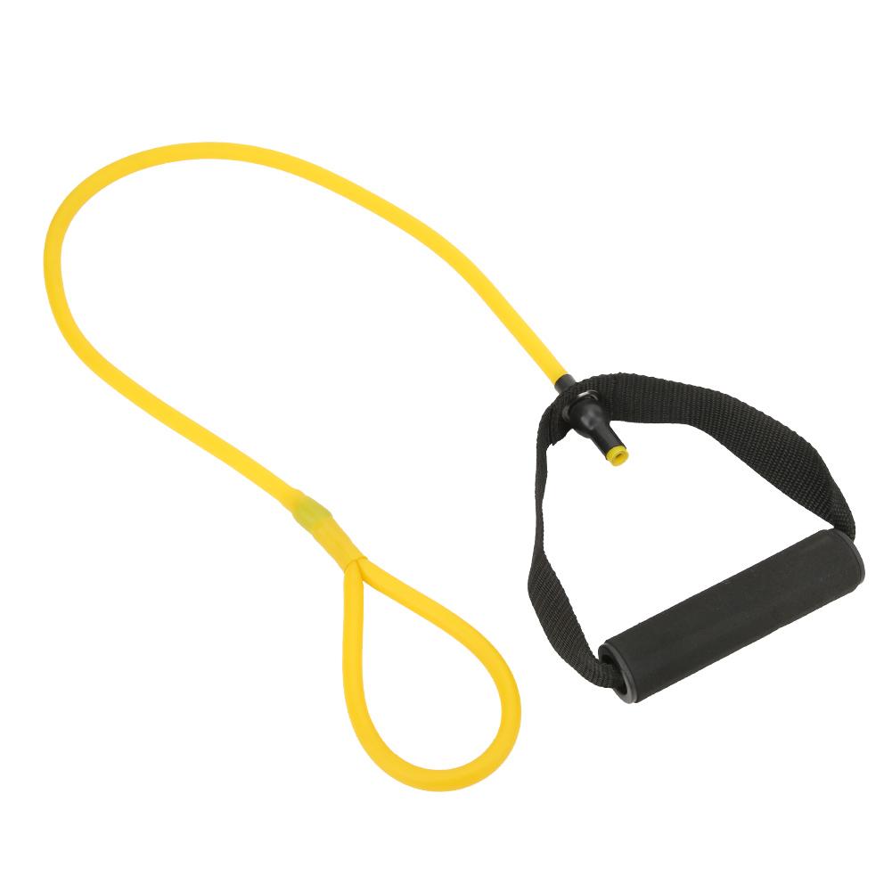 Latex Yellow Feet Stepping Rope Exercise Band Resistance Training Arm Strength Practice Elastic CordYellow Resistance