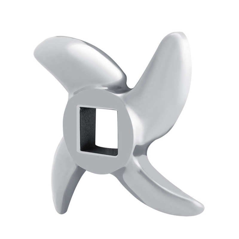 Лезвие для мясорубки 4 лезвия из нержавеющей стали квадратное отверстие нож для мясорубки домашняя кухня запчасти для мясорубки аксессуары