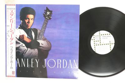 Виниловая пластинка STANLEY JORDAN Flying Home RJ285026 EMI MANHATTAN 1988 Япония Obi Джаз Б/у