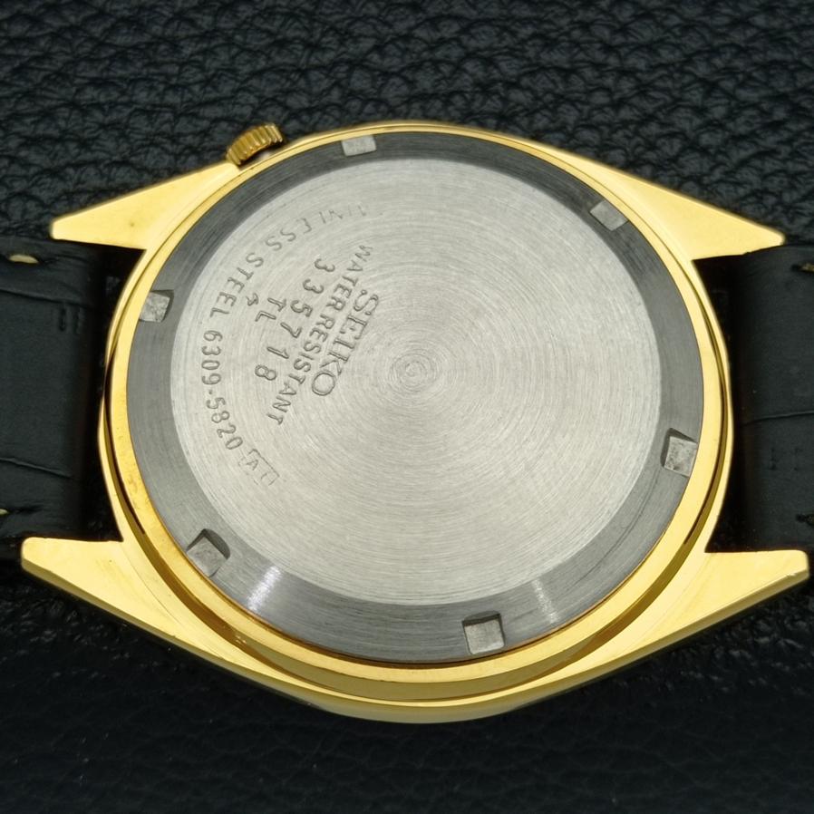 ВОССТАНОВЛЕННЫЕ ВИНТАЖНЫЕ SEIKO 5 AUTO 6309A ЯПОНИЯ МУЖСКИЕ АРАБСКИЕ СЕРЕБРЯНЫЕ ЧАСЫ a425930-2