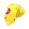 New, Cotton, Christmas, 6cm Tie, Red, Blue, Green Necktie, Santa Claus Snowflake,Neck Tie Festival,