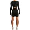 Nike Pro Sculpt Быстросохнущие Спортивные Шорты с Высокой Талией и Логотипом Женские шорты IM9962-011