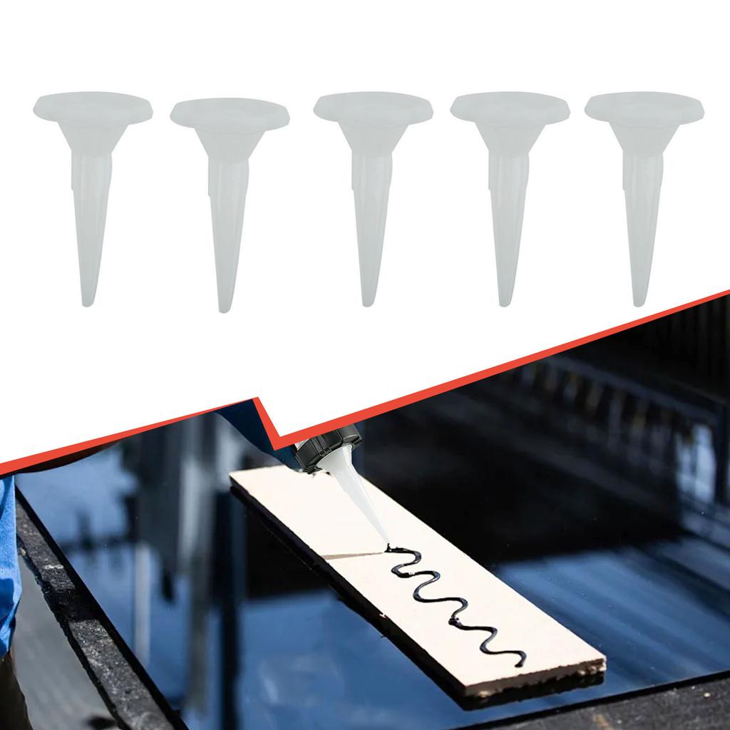 Насадка для клея белая 5 шт. Насадки для герметизации полости рта для улучшения дома