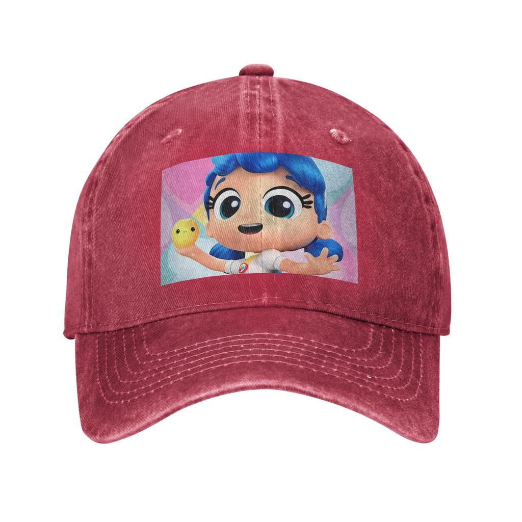 True and The Rainbow Kingdom Baseball Caps Snapback Washed Denim Hats Adjustable Casquette Streetwear Baseball Cowboy Hat