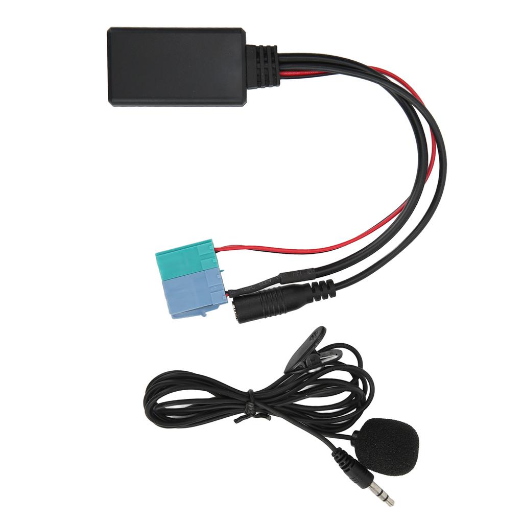 Car Bluetooth Module Audio Aux Cable Microphone MINI ISO Port for Stereo 8PIN 6PIN Port