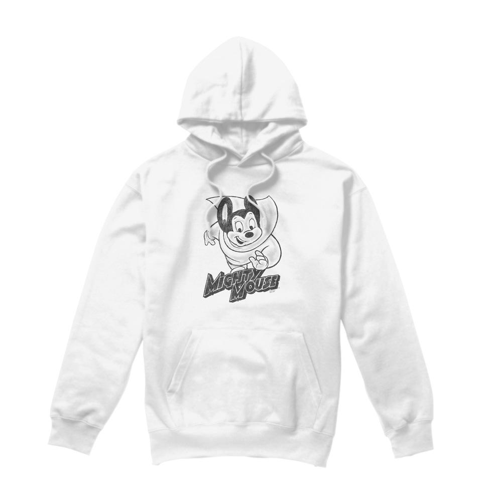 Mighty Mouse Mens Mighty Sketch Hoodie