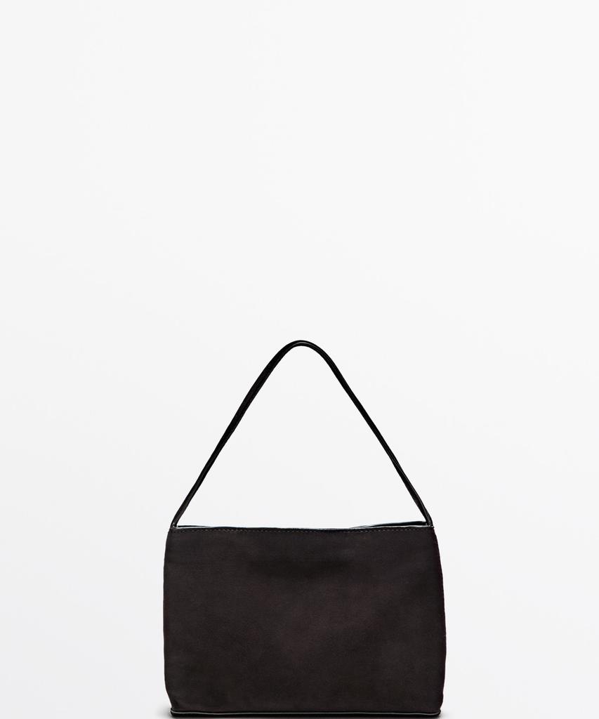 Massimo Dutti Split Suede Small Shoulder Bag