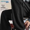 JEANSWEST Мужские вельветовые флисовые спортивные брюки свободного прямого кроя