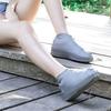 1 Pair Unisex Rain Boots Covers Waterproof Thickened Leakproof Anti-skid Wear-resistant Seamless Quick-drying Outdoor Shoe Protectors Covers