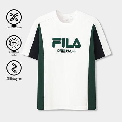 Men's Color-block Cool Knit Short Sleeve T-Shirt