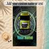 Beach TowelDAF Custom Name Text Personalized Soft Towel for Beach Pool Indoor Home Decor Gift