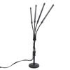 Светодиодная лампа для растений Grow Lights, 4 головки, красный, синий, желтый, полный спектр, с авто включением/выключением, на гибкой ножке, для комнатных растений